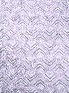 MBFq#64C Silk Kimono Fabric Vintage(1950-1980) Shibori Pale Purple 39.4x12.6in(100x32cm)