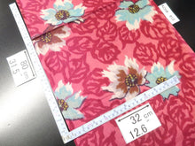 Load image into Gallery viewer, ACH#613a30 Silk Kimono Fabric Meisen Vintage 31.5x12.6in(80x32cm)
