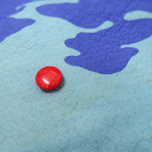 Load image into Gallery viewer, KK1279B5 Silk Kimono Fabric Vintage(1950-1980) Embroidery Matsu Kiku Blue 82.7x11.4in(210x29cm)
