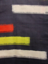 Load image into Gallery viewer, Haori Jacket Vintage(1920-1950) Black Meisen Silk #8212B3
