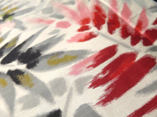Load image into Gallery viewer, MBFq#4D Silk Kimono Fabric Vintage(1920-1950) Meisen Leaf Off whilte 57.1x13.4in(145x34cm)
