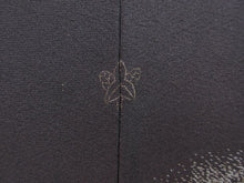 Load image into Gallery viewer, Haori Jacket Vintage(1950-1980) Black Gold Gorgeous Glinting Mountain #119
