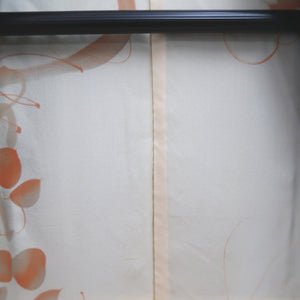 Haori Jacket Vintage(1950-1980) Black Chrysanthemum Silk #9269E5