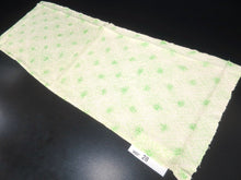 Load image into Gallery viewer, MBFd#28A Silk Kimono Fabric Vintage(1950-1980) Shibori Light Green 39.4x13.4in(100x34cm)
