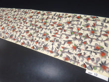 Load image into Gallery viewer, MBFt#10A Silk Kimono Fabric Vintage(1920-1950) Meisen Cream white 59.1x13.0in(150x33cm)
