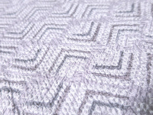MBFq#64C Silk Kimono Fabric Vintage(1950-1980) Shibori Pale Purple 39.4x12.6in(100x32cm)