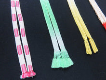 Load image into Gallery viewer, HM#116 Silk Haori Himo Flat Braid 5pcs Bundle Pack
