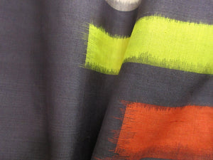 Haori Jacket Vintage(1920-1950) Black Meisen Silk #8212B3