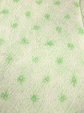 Load image into Gallery viewer, MBFd#28A Silk Kimono Fabric Vintage(1950-1980) Shibori Light Green 39.4x13.4in(100x34cm)
