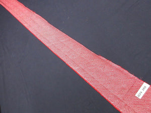 BCF#2456 Silk Kimono Fabric Vintage(1950-1980) Hand-stitched Shibori     Red    210cm (82.7in)