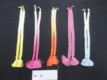 Load image into Gallery viewer, HM#52 Silk Haori Himo Flat Braid 5pcs Bundle Pack

