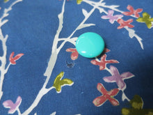Load image into Gallery viewer, MKF#211 Silk Kimono Fabric Vintage(1950-1980) Branch Blue 50.4x12.6in(128x32cm)
