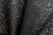 Load image into Gallery viewer, Haori Jacket Vintage(1950-1980) Black Silver Flower Silk #8590G3

