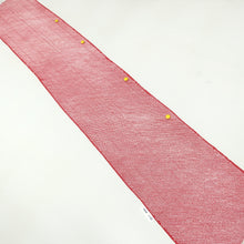 Load image into Gallery viewer, KK1152B4 Silk Kimono Fabric Vintage(1950-1980) Shibori Light Red 77.6x12.6in(197x32cm)
