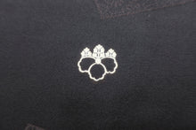 Load image into Gallery viewer, Haori Jacket Vintage(1950-1980) Black Heian Princess Silk #8683J1
