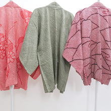 Load image into Gallery viewer, Bundle 12pcs Silk Vintage Full Shibori Haori Wholesale Bulk Free Shipping #336
