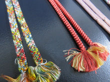 Load image into Gallery viewer, HM#6 Silk Haori Himo Flat Braid 5pcs Bundle Pack
