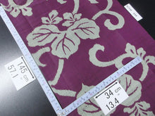 Load image into Gallery viewer, ACH#694 Silk Kimono Fabric Vintage 1930s Meisen Paulownia 57.1x13.4in(145x34cm)
