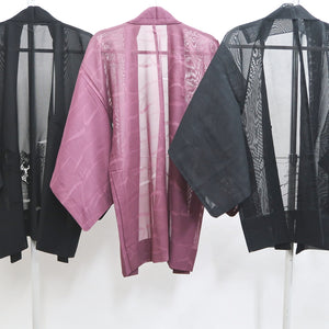 Bundle 12pcs Silk See-Through Haori Jacket Wholesale Bulk Free Shipping #473