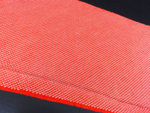 Load image into Gallery viewer, FF2654B Silk Kimono Fabric Vintage(1950-1980) Shibori Red 50.8x12.6in(129x32cm)
