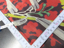 Load image into Gallery viewer, ACH#774 Silk Kimono Fabric Meisen Bamboo 37.4x13.4in(95x34cm)
