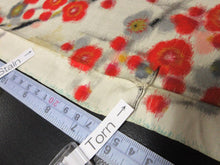 Load image into Gallery viewer, ACH#794 Silk Kimono Fabric Vintage Meisen Branch 47.2x12.6in(120x32cm)
