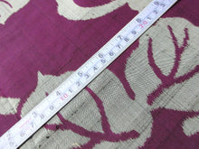 Load image into Gallery viewer, ACH#694 Silk Kimono Fabric Vintage 1930s Meisen Paulownia 57.1x13.4in(145x34cm)
