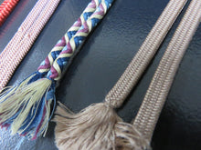 Load image into Gallery viewer, HM#6 Silk Haori Himo Flat Braid 5pcs Bundle Pack
