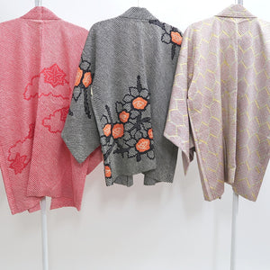 Bundle 12pcs Silk Vintage Full Shibori Haori Wholesale Bulk Free Shipping #333