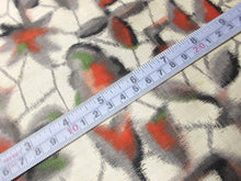Load image into Gallery viewer, ACH#644a50 Silk Kimono Fabric Vintage Meisen 57.1x12.6in(145x32cm)
