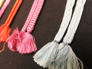 HM#52 Silk Haori Himo Flat Braid 5pcs Bundle Pack