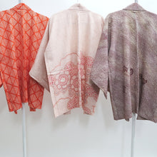 Load image into Gallery viewer, Bundle 12pcs Silk Vintage Full Shibori Haori Wholesale Bulk Free Shipping #333
