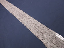 Load image into Gallery viewer, BCF#2457 Silk Kimono Fabric Vintage(1950-1980) Itanome  Shibori    Light  Brown    220cm (86.6in)
