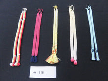 Load image into Gallery viewer, HM#118 Silk Haori Himo Flat Braid 5pcs Bundle Pack
