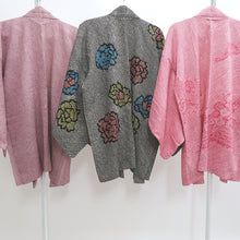 Load image into Gallery viewer, Bundle 12pcs Silk Vintage Full Shibori Haori Wholesale Bulk Free Shipping #330
