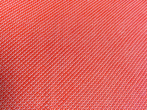 FF2654B Silk Kimono Fabric Vintage(1950-1980) Shibori Red 50.8x12.6in(129x32cm)