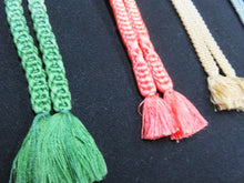 Load image into Gallery viewer, HM#53 Silk Haori Himo Flat Braid 5pcs Bundle Pack
