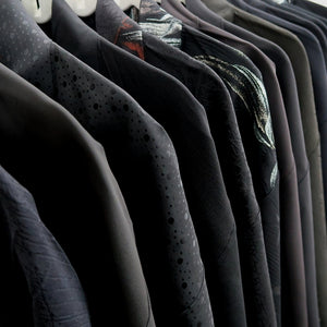 Bundle 15pcs Silk Black Haori Jacket Wholesale Bulk Free Shipping #404