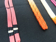 Load image into Gallery viewer, HM#27 Silk Haori Himo Flat Braid 5pcs Bundle Pack
