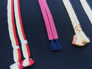 HM#118 Silk Haori Himo Flat Braid 5pcs Bundle Pack