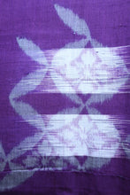 Load image into Gallery viewer, Kimono Vintage(1920-1950) Purple Hanashippou Meisen Silk #8613G5
