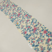 Load image into Gallery viewer, KK974A9 Silk Kimono Fabric Vintage(1950-1980) Chrysanthemum Cream white 59.4x12.6in(151x32cm)
