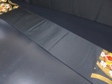 Load image into Gallery viewer, Fukuro Obi Vintage(1950-1980) Black Gold Chrysanthemum Silk BB26W2
