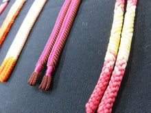 Load image into Gallery viewer, HM#27 Silk Haori Himo Flat Braid 5pcs Bundle Pack
