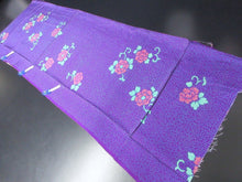 Load image into Gallery viewer, ACH#725 Silk Kimono Fabric Vintage 1930s 45.3x14.2in(115x36cm)

