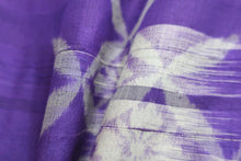 Load image into Gallery viewer, Kimono Vintage(1920-1950) Purple Hanashippou Meisen Silk #8613G5
