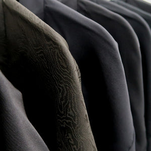Bundle 15pcs Silk Black Haori Jacket Wholesale Bulk Free Shipping #404
