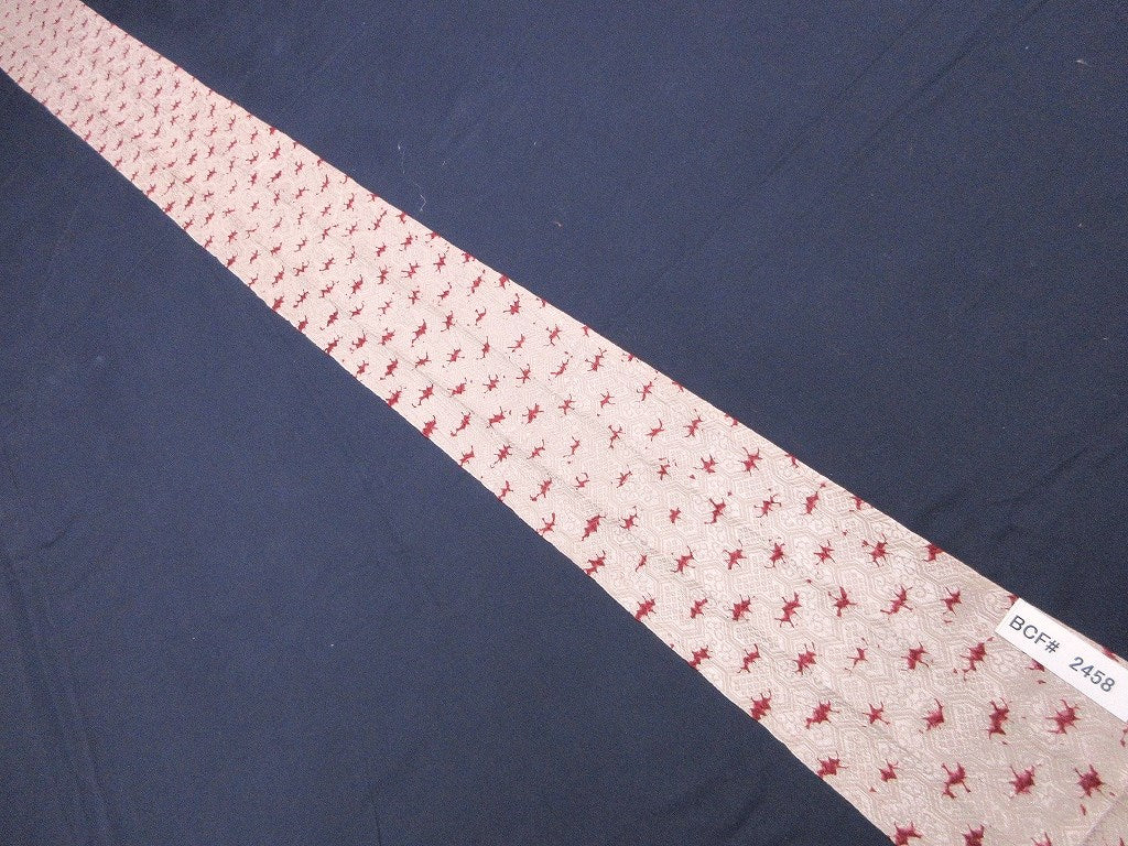 BCF#2458 Silk Kimono Fabric Vintage(1950-1980) Itanome  Shibori    Pale  Pink    190cm (74.8in)