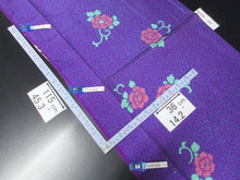 Load image into Gallery viewer, ACH#725 Silk Kimono Fabric Vintage 1930s 45.3x14.2in(115x36cm)

