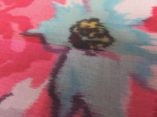 Load image into Gallery viewer, KK755A6 Silk Kimono Fabric Vintage(1950-1980) Meisen Red 66.9x5.9in(170x15cm)
